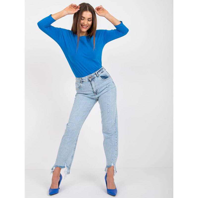 BASIC Feel Good Blouse-RV-BZ-4661.57P-dark blue