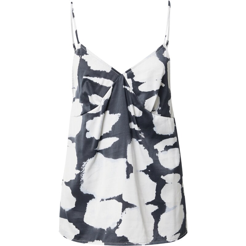 PULZ Jeans Top CALLA černá / bílá