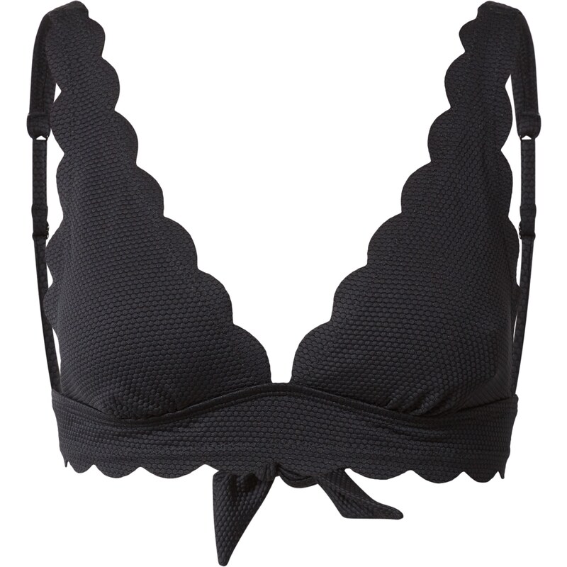 Hunkemöller Horní díl plavek Scallop černá 73994122