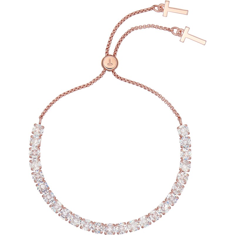 Ted Baker Náramek MELRAH růžově zlatá / průhledná 69888282
