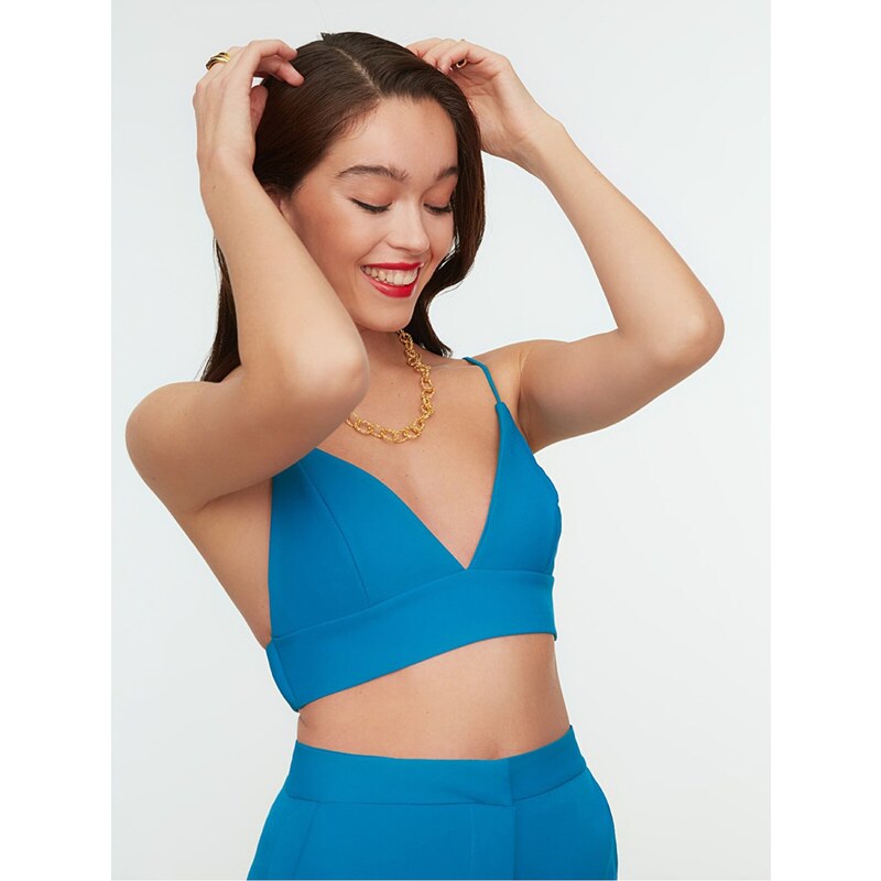 Dámský Crop Top Trendyol Stone