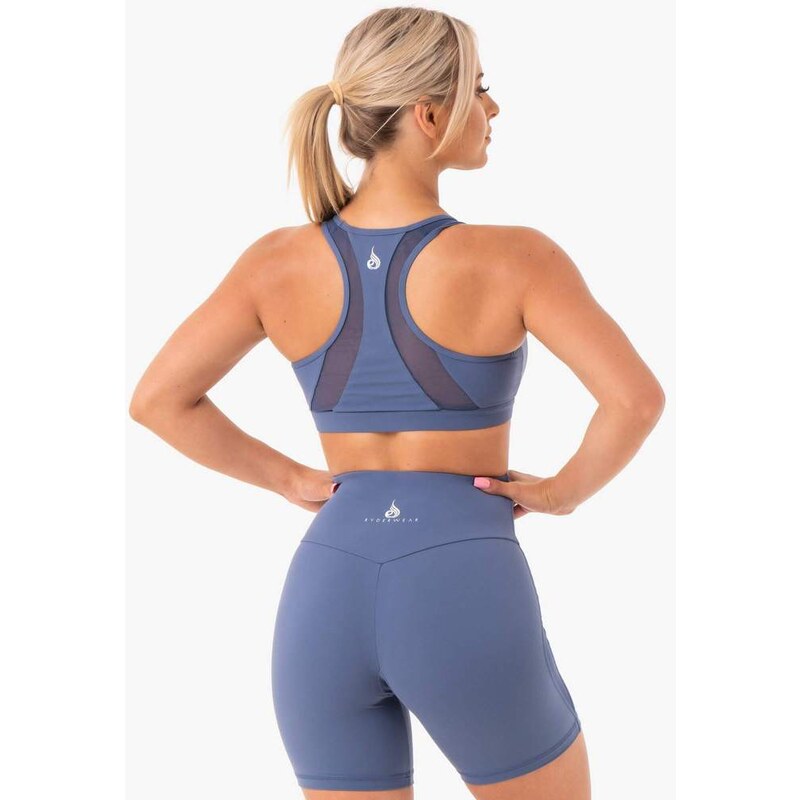 RYDERWEAR HYPE MESH TOP - STEEL BLUE