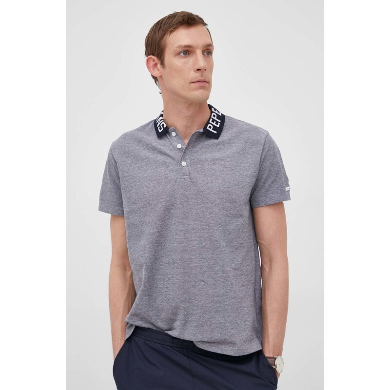 Bavlněné polo tričko Pepe Jeans Fabrice D