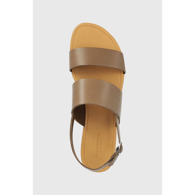 Kožené sandály Vagabond Shoemakers Tia dámské, hnědá barva