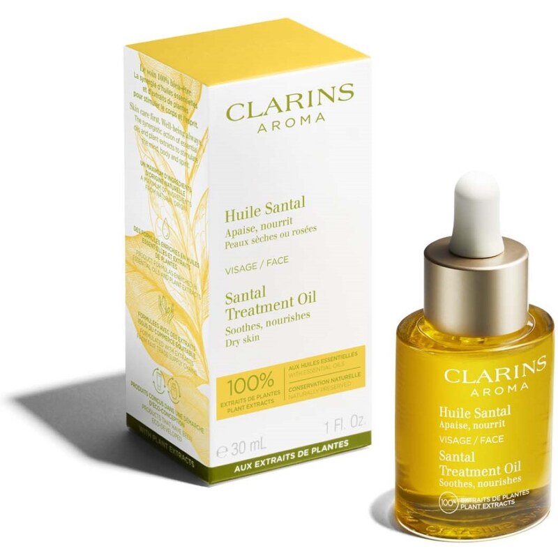 Clarins Pečující pleťový olej pro suchou až velmi suchou pleť Santal (Treatment Oil) 30 ml