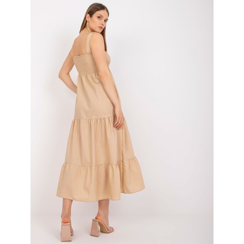 RUE PARIS Dress-RO-SK-ELB-4004.10P-beige