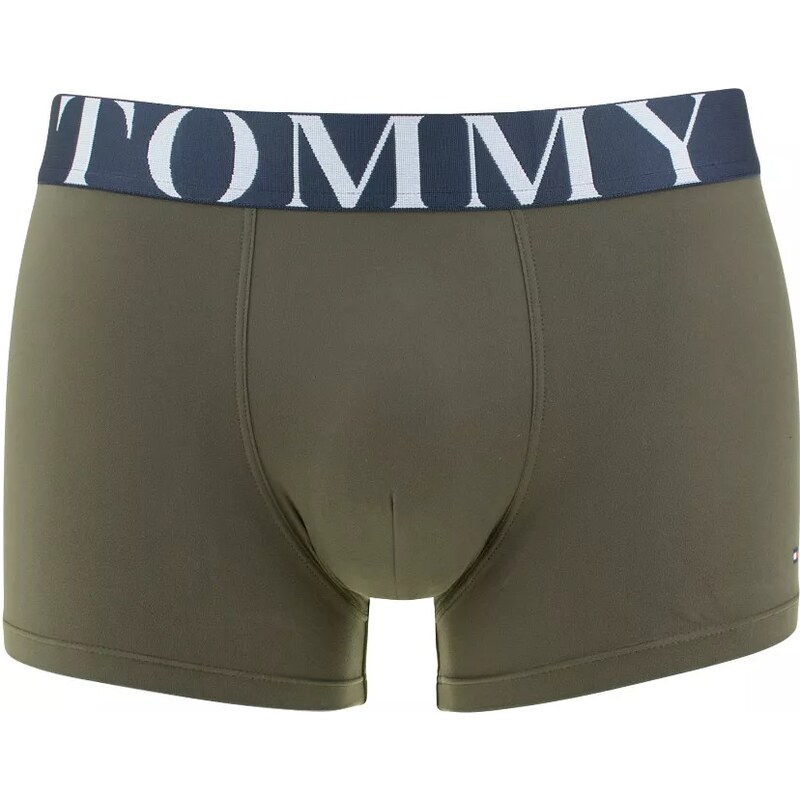 Pánské boxerky Tommy Hilfiger z mikrovlákna - zelená