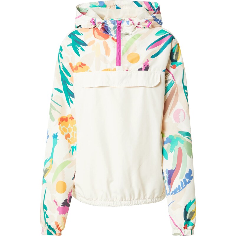 Urban Classics Přechodná bunda nefritová / oranžová / pitaya / offwhite