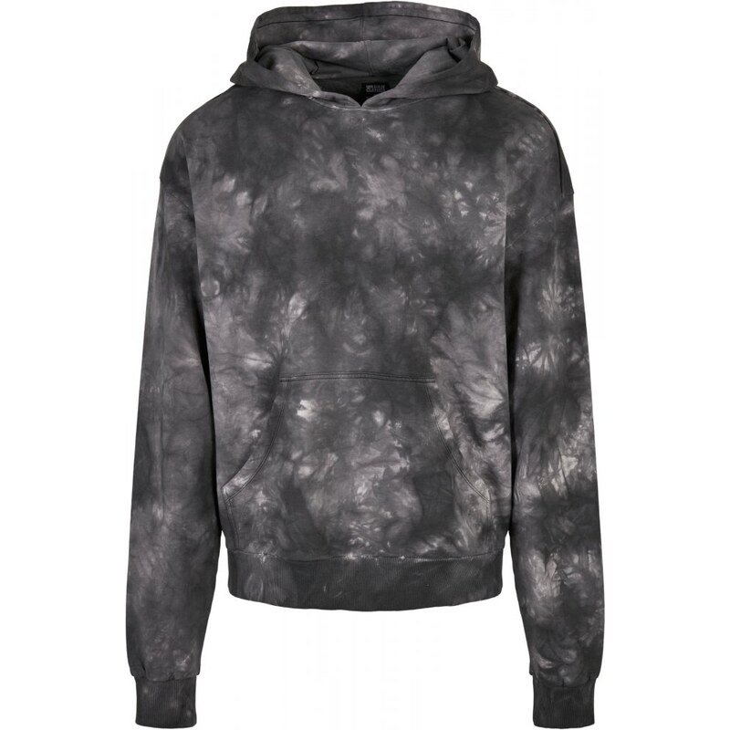 URBAN CLASSICS Tye Dyed Hoody - blackbird