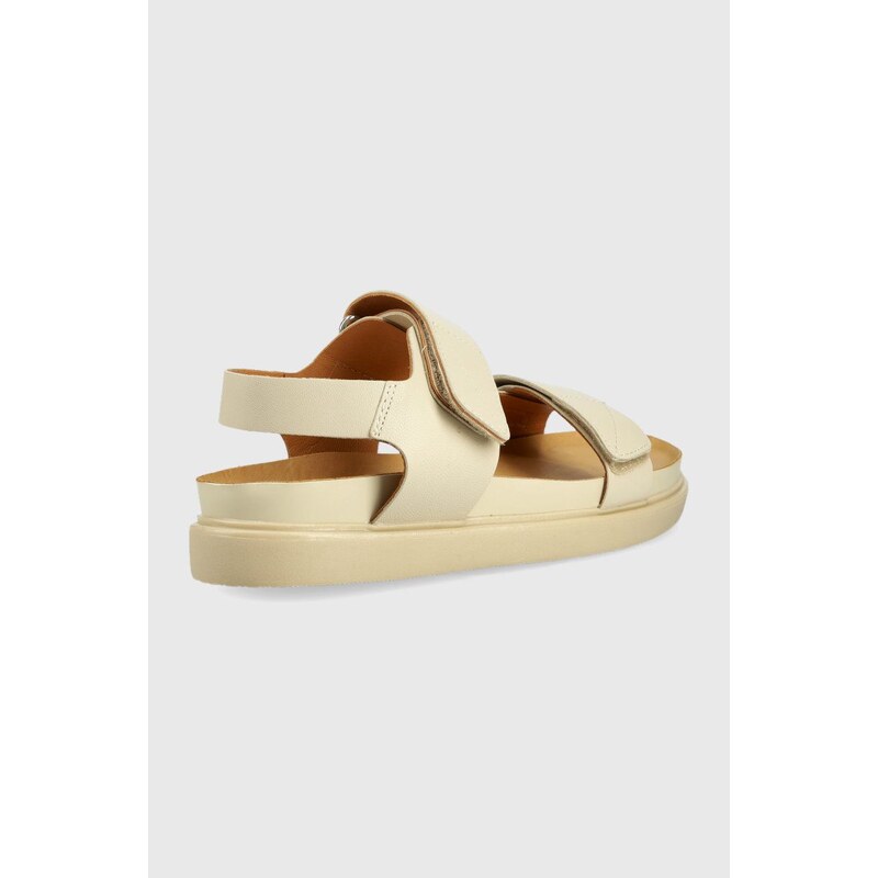 Kožené sandály Vagabond Shoemakers Erin dámské, béžová barva
