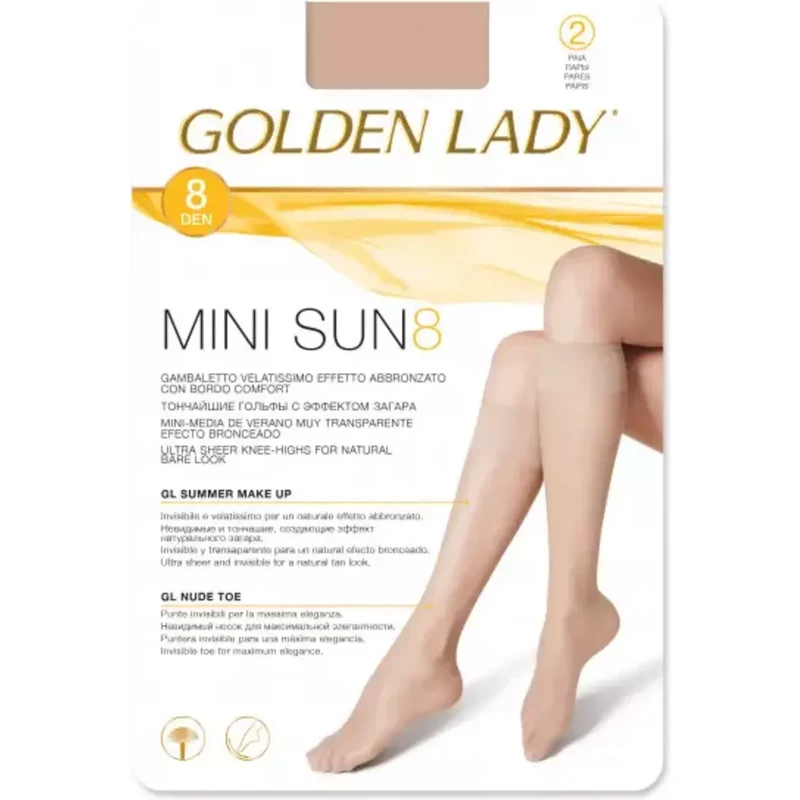 Golden Lady Dámské podkolenky MINISUN (2 PARY) 100446427