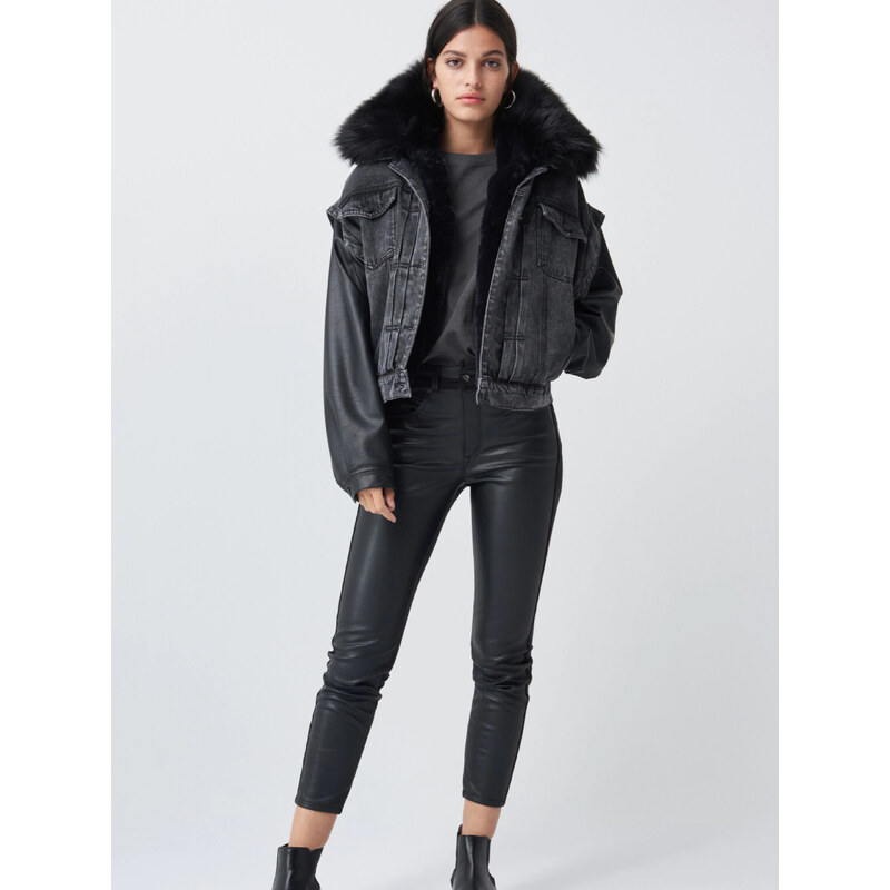 Salsa Jeans dámská černá bunda 109097572