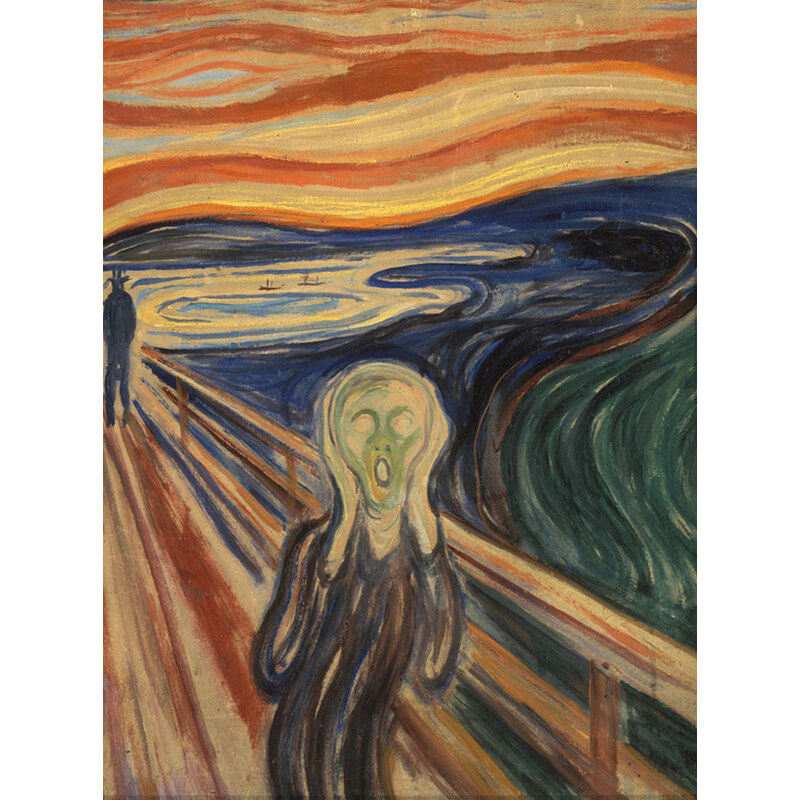 Carbotex Deka Edvard Munch Výkřik 150x200 cm