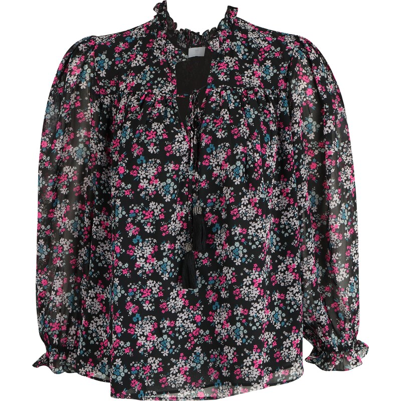 Wallis Petite Halenka pastelová modrá / šedá / pink / černá 109423717