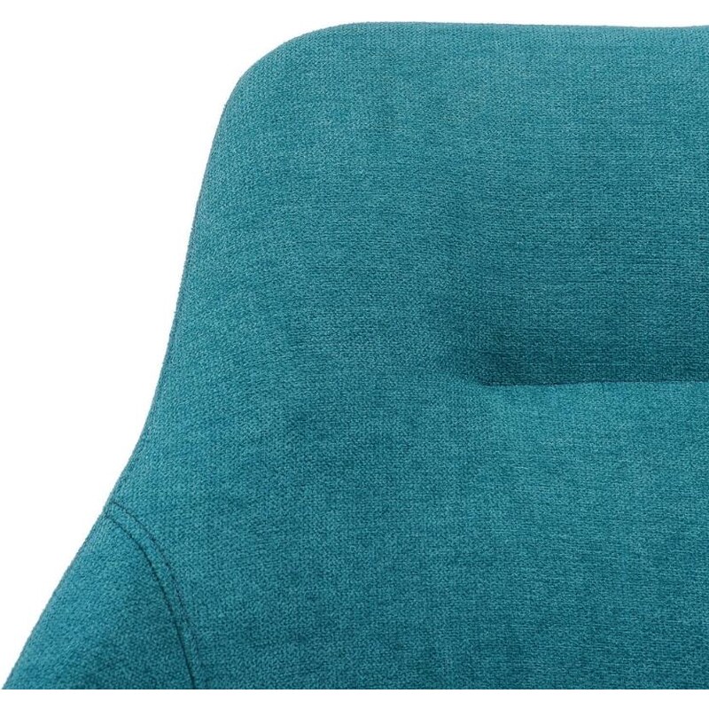 Modrá látková jídelní židle Somcasa Celia