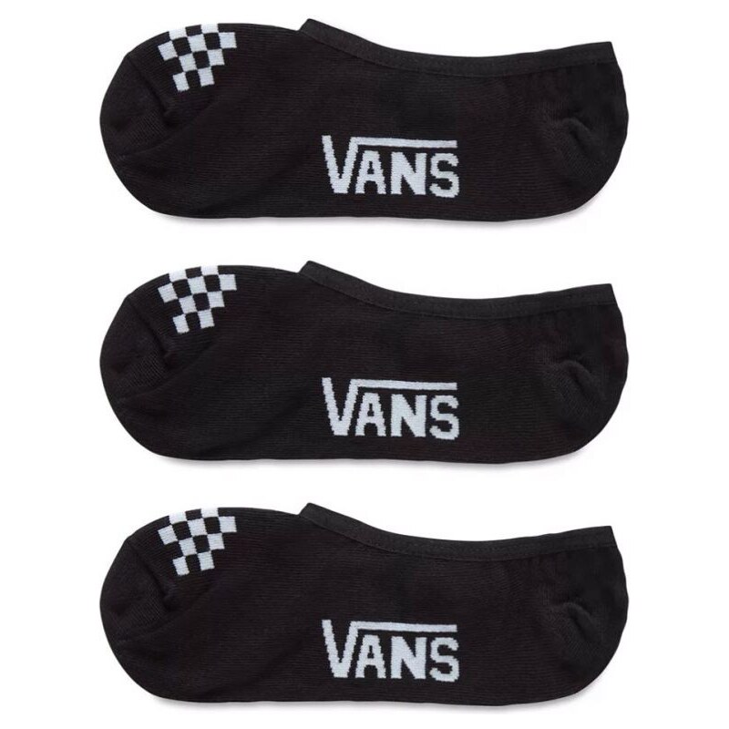 PONOŽKY VANS CLASSIC CAN. (6,5-10, 3PK) - černá