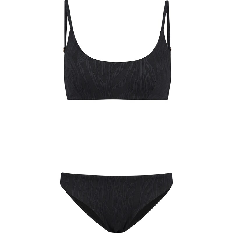 Shiwi Bikiny LOU tmavě šedá / černá