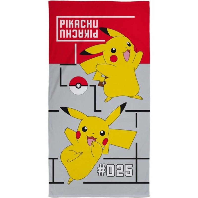 Halantex Plážová osuška Pokémon Pikachu