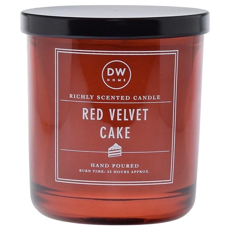 DW Home – vonná svíčka Red Velvet Cake (Dort Červený samet), 258 g