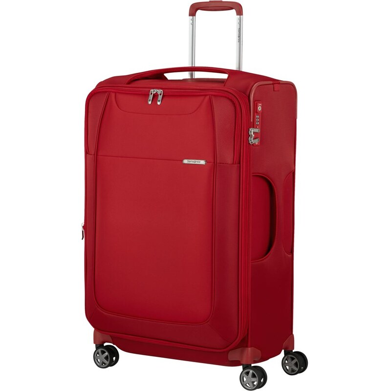 Samsonite Látkový cestovní kufr D'Lite EXP 85/91 l červená