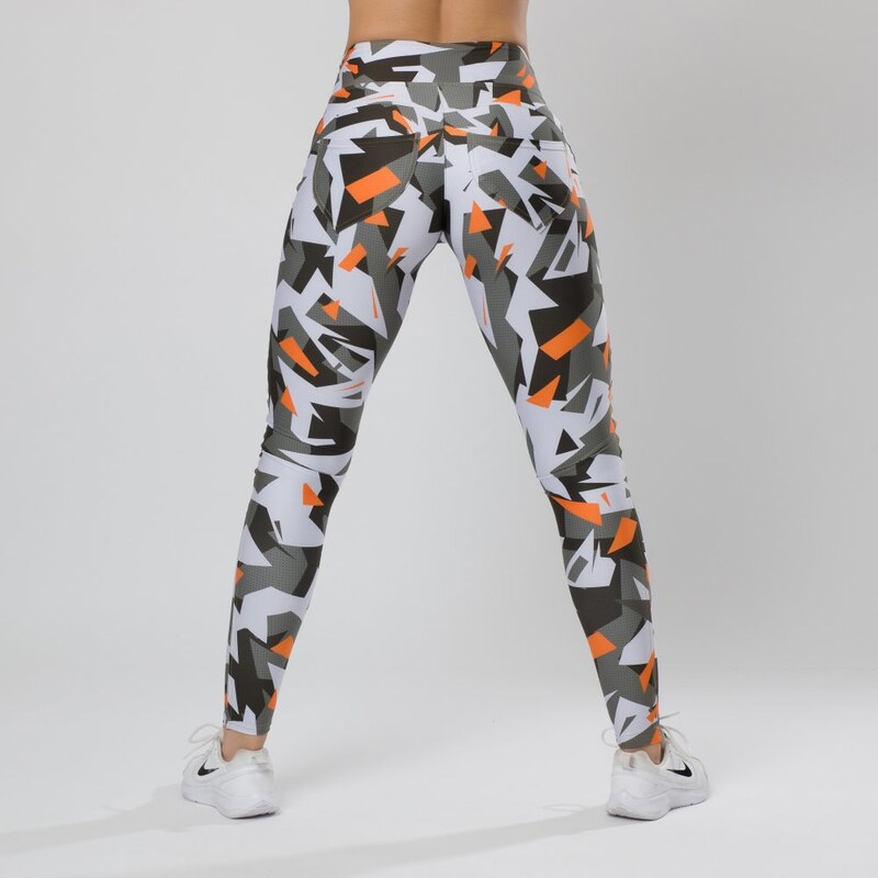 Legíny Push up Camo Triangel Pants Yastraby