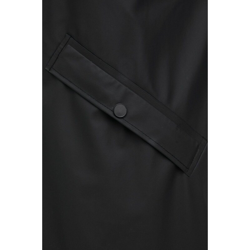 Bunda Rains Longer Jacket černá barva, přechodná, 18360.01-Black