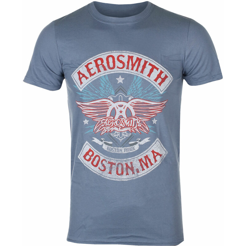 Tričko metal pánské Aerosmith - Boston Pride - ROCK OFF - AEROTS04MD