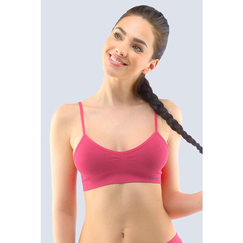 Glara Sportovní podprsenkový top z bambusu 115682194