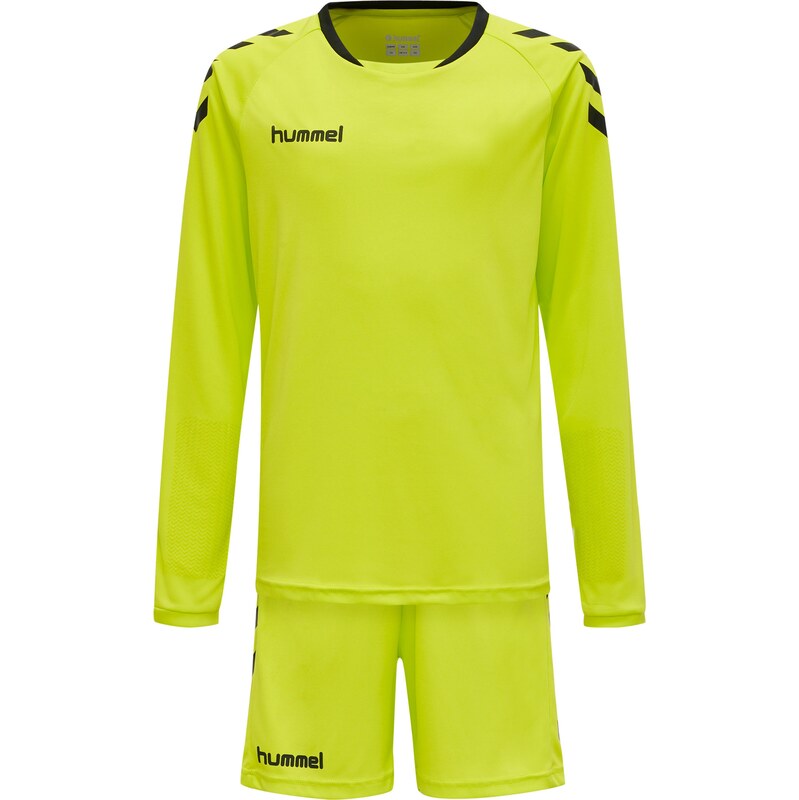 Hummel Sportovní oblečení svítivě žlutá / černá