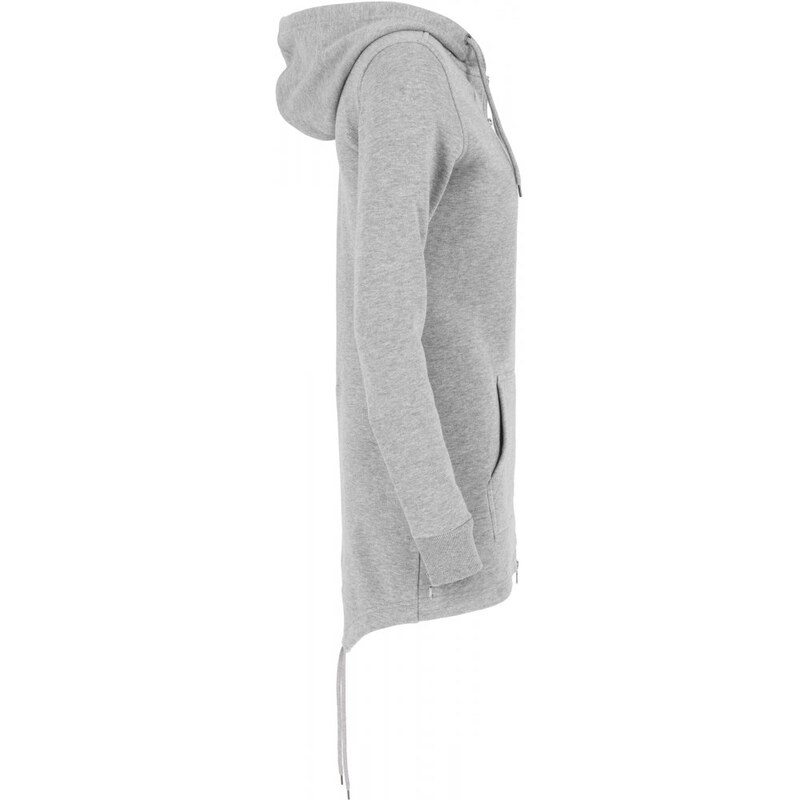 Dámská mikina Urban Classics Ladies Sweat Parka - šedá