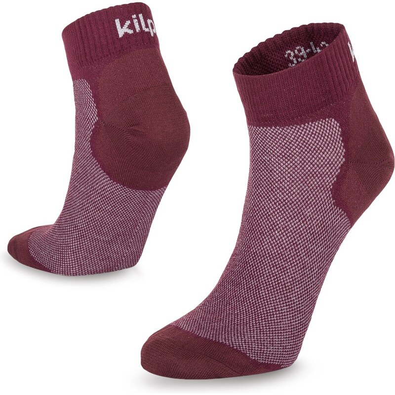 Unisex běžecké ponožky Kilpi MINIMIS-U tmavě červená