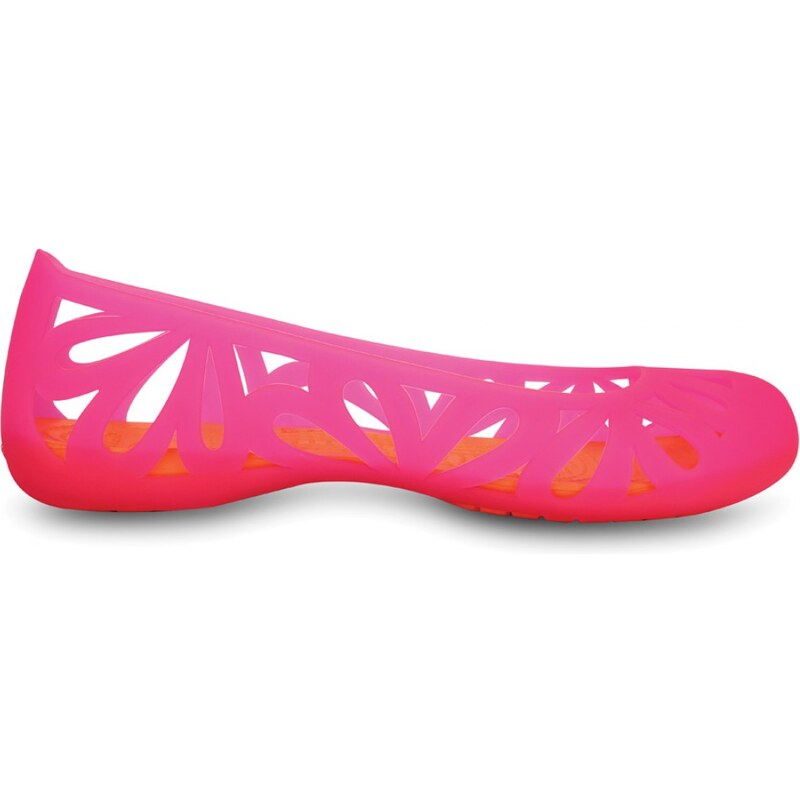 Crocs Adrina III Flat Vibrant Pink/Coral Orange Růžová W8 38-39