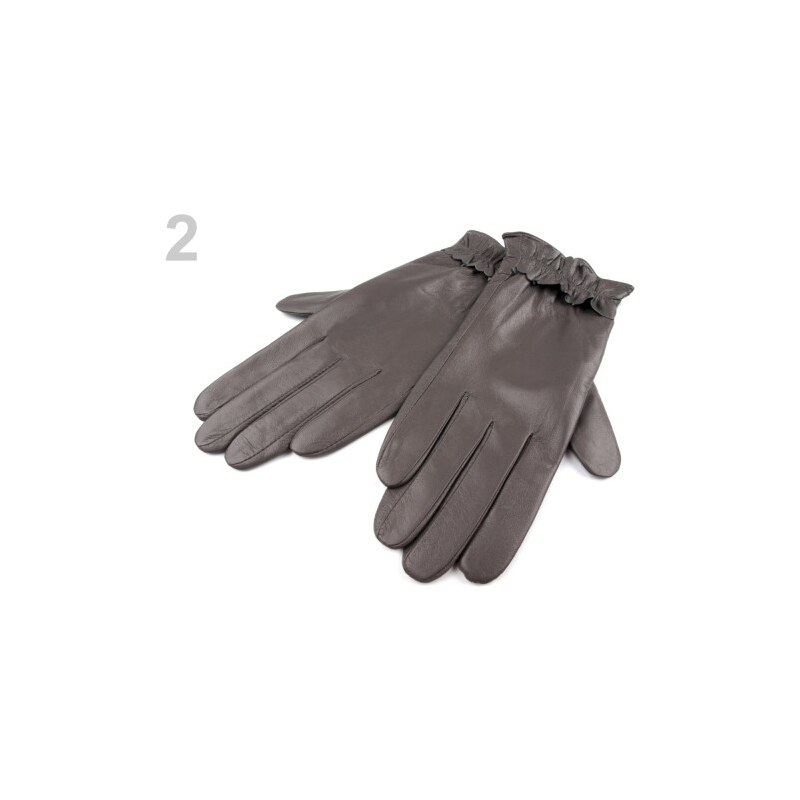 Stoklasa Dámské kožené rukavice (1 pár) - 2 M šedá
