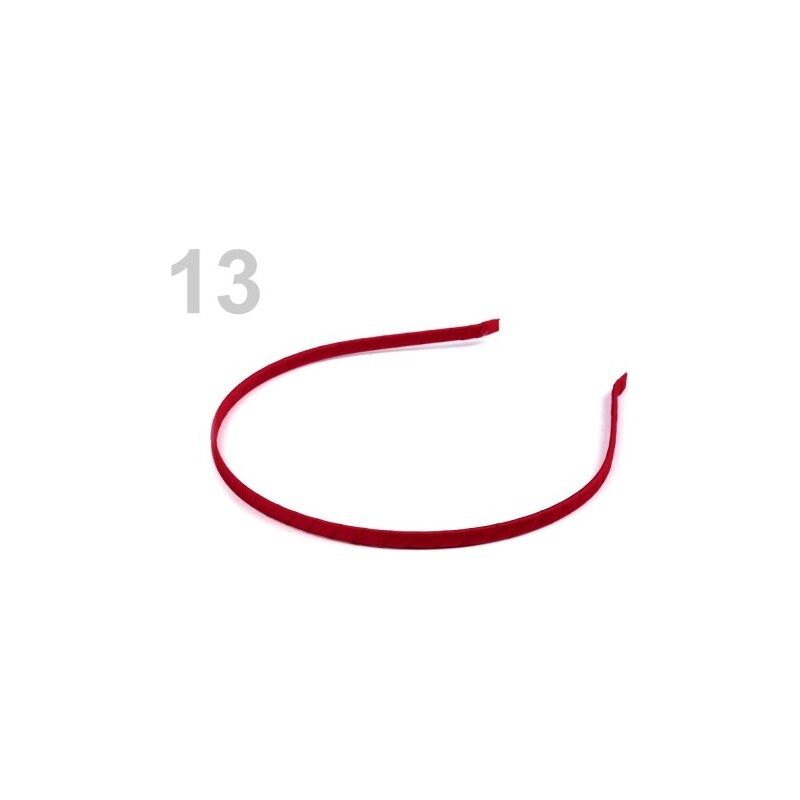 Stoklasa Látková čelenka (1 ks) - 13 červená karmínová