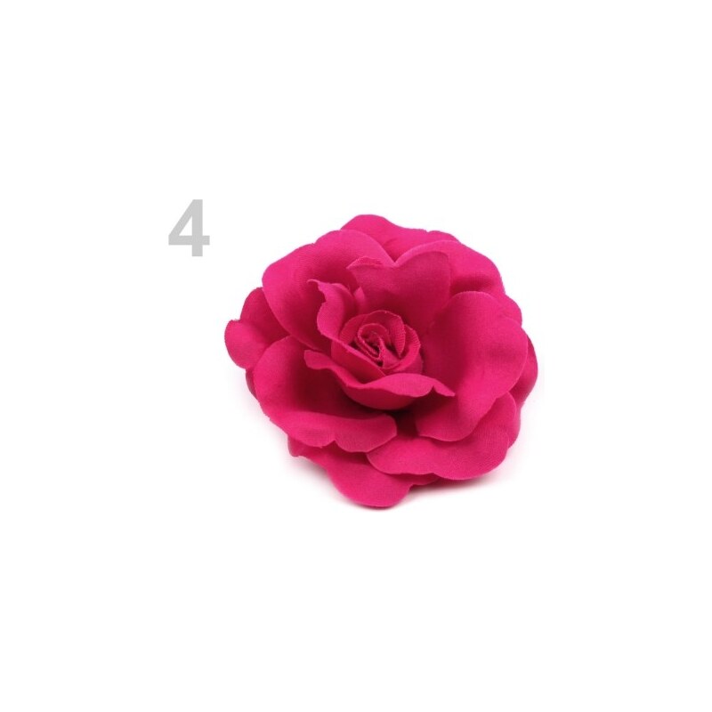 Stoklasa Ozdoba růže Ø6 cm (1 ks) - 4 starorůžová tm.