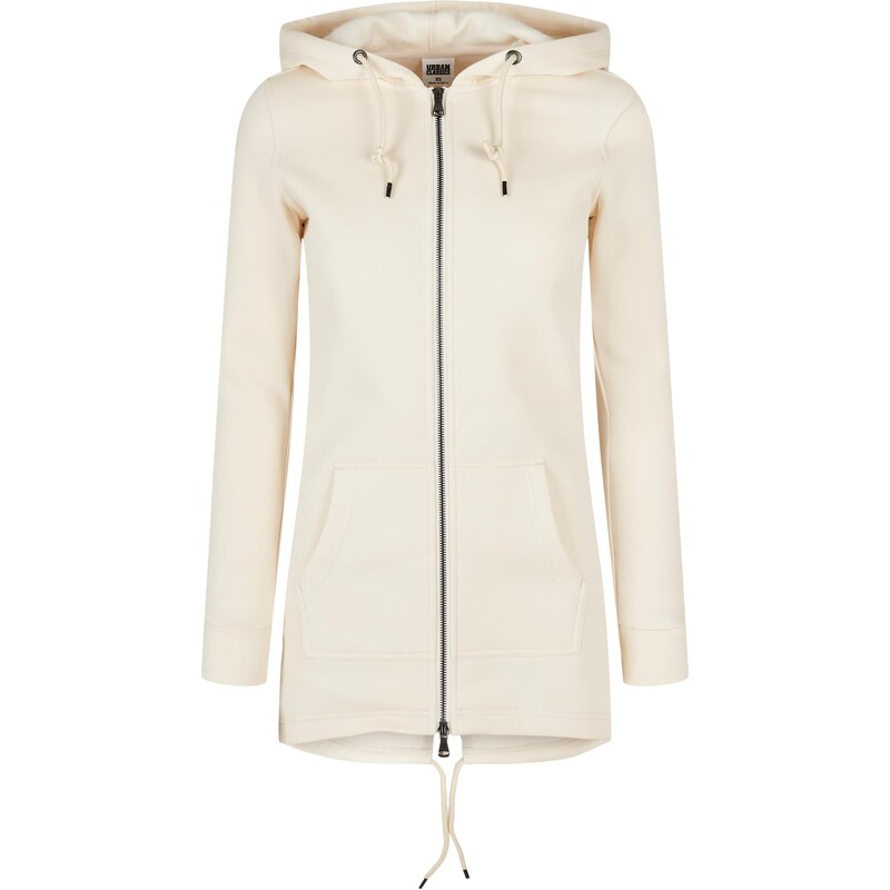 Urban Classics Dámská Sweat Parka whitesand