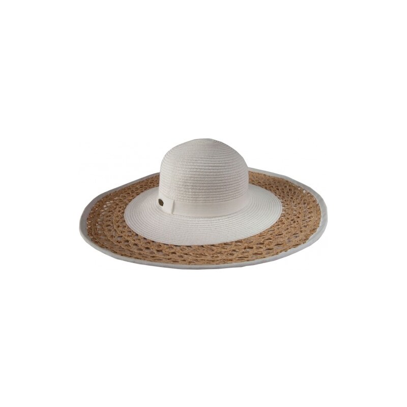 Tonak Dámský slaměný klobouk - bílý 30351-G14 AKCE