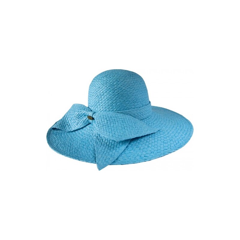 Tonak Dámský slaměný klobouk - světle modrý 30348-G3 AKCE