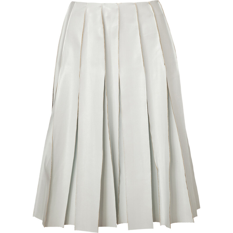 J.W. Anderson Faux Leather Reverse Seam Skirt