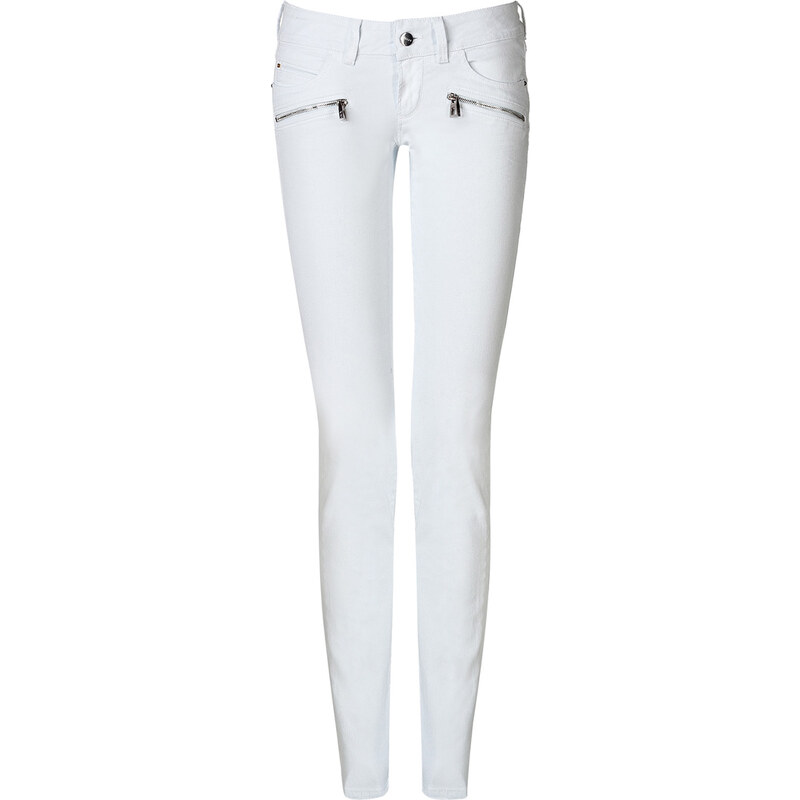 Barbara Bui Slim Jeans with Zipper Detailing