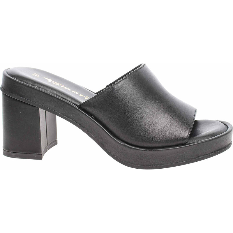 Dámské pantofle Tamaris 1-27245-38 black leather 37