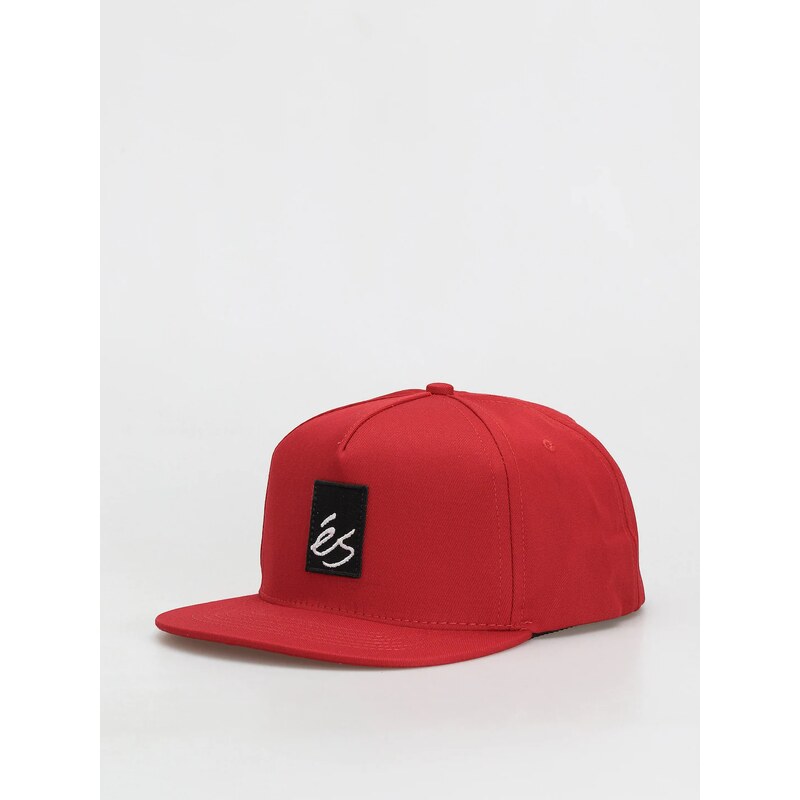 eS Main Block Snapback (red)červená