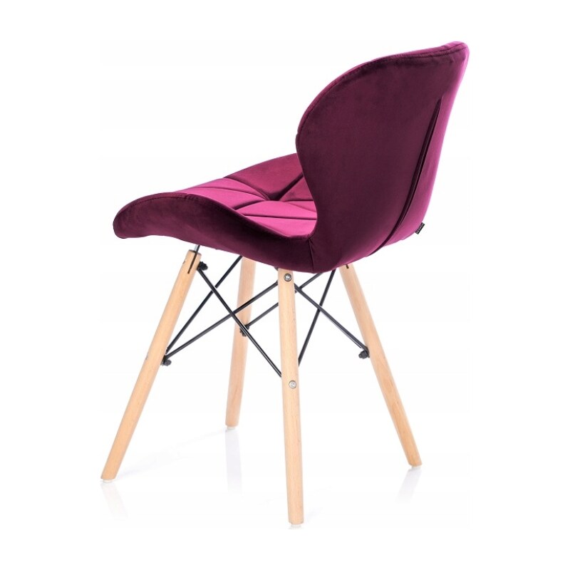 Skandinávská čalouněná židle, 73x47x37 cm,různé barvy