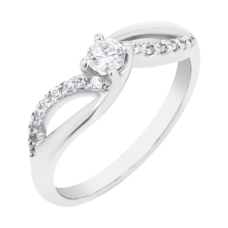 Eppi Zásnubní prsten s diamanty Wemy