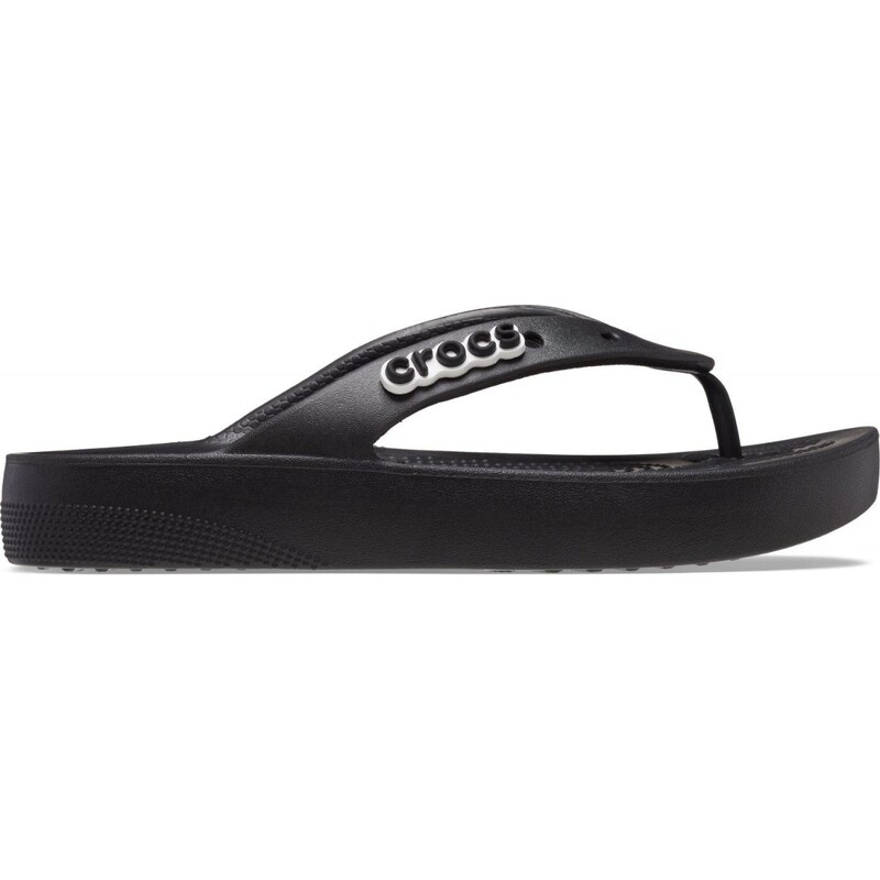 Žabky Crocs Classic Platform Flip Women - Black