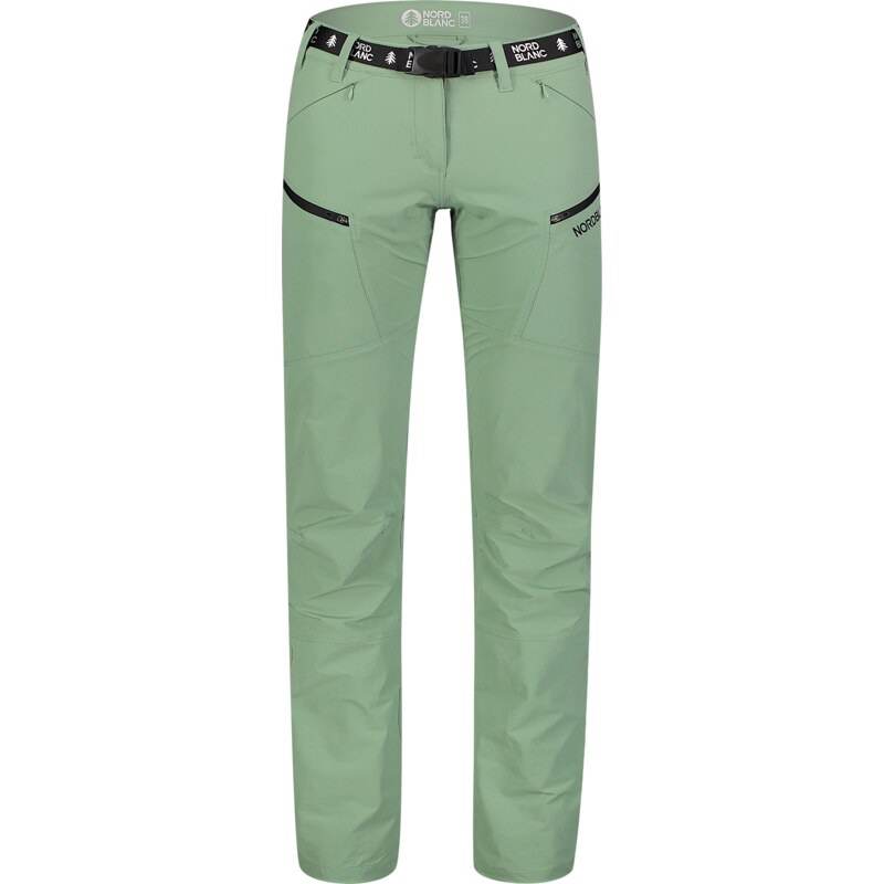 Nordblanc Zelené dámské outdoorové kalhoty GO-GETTER