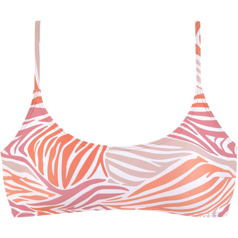 SUNSEEKER Horní díl plavek béžová / oranžová / pink / bílá