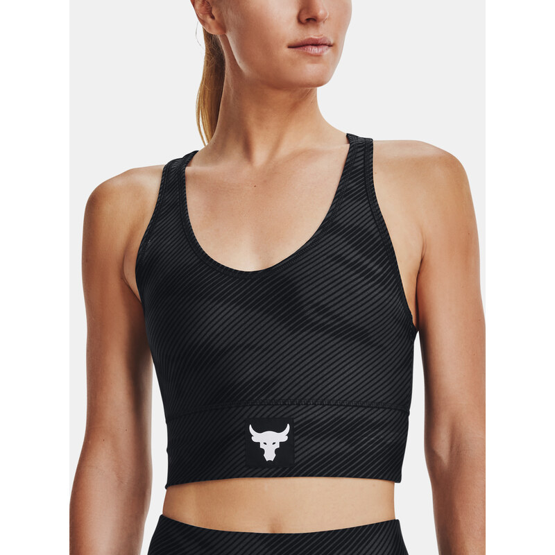Under Armour The Rock sportovní podprsenka černá
