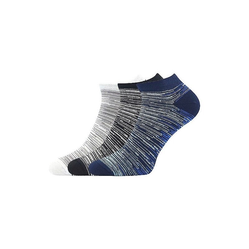 PIKI nízké barevné ponožky Boma - MIX 70