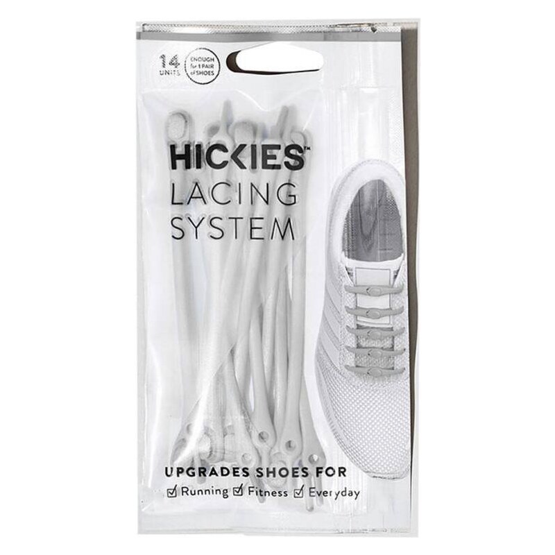 Elastické tkaničky Hickies (14ks) - šedá